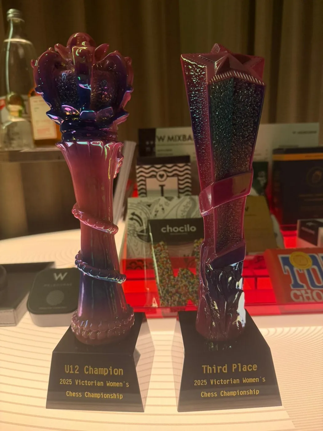 Junior competition podium result